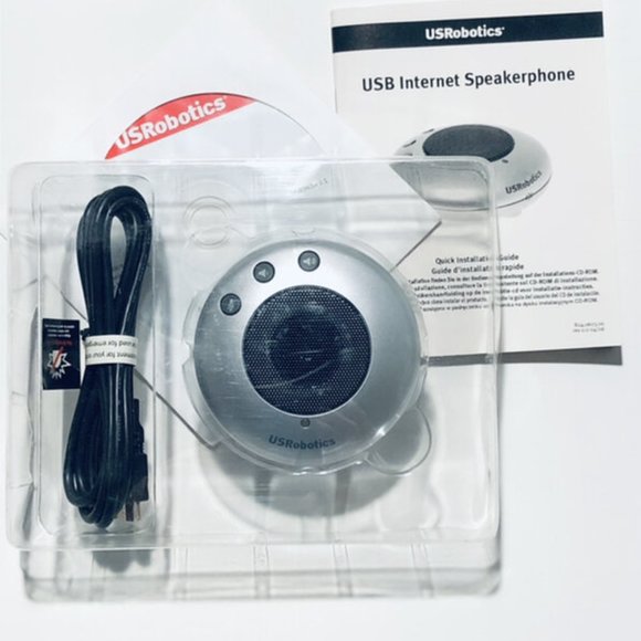 USRobotics USB Internet Speakerphone Model 9610 Hands Free - Picture 3 of 3